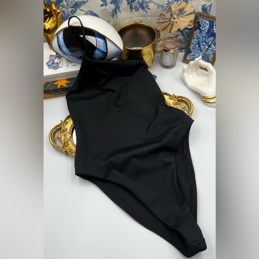 🆕 ALO YOGA 🧿 Airlift Plie Bodysuit Black - Size XXS - BNWOT - Picture 2 of 14